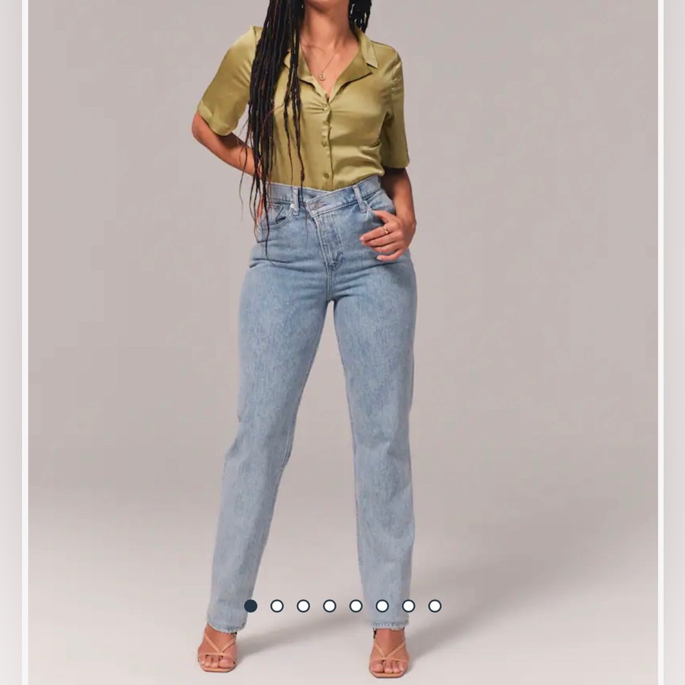 Abercrombie & Fitch cross Cross Jeans CURVE LOVE